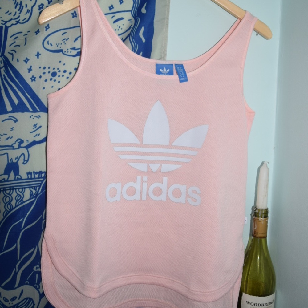 Pink Adidas Tank
